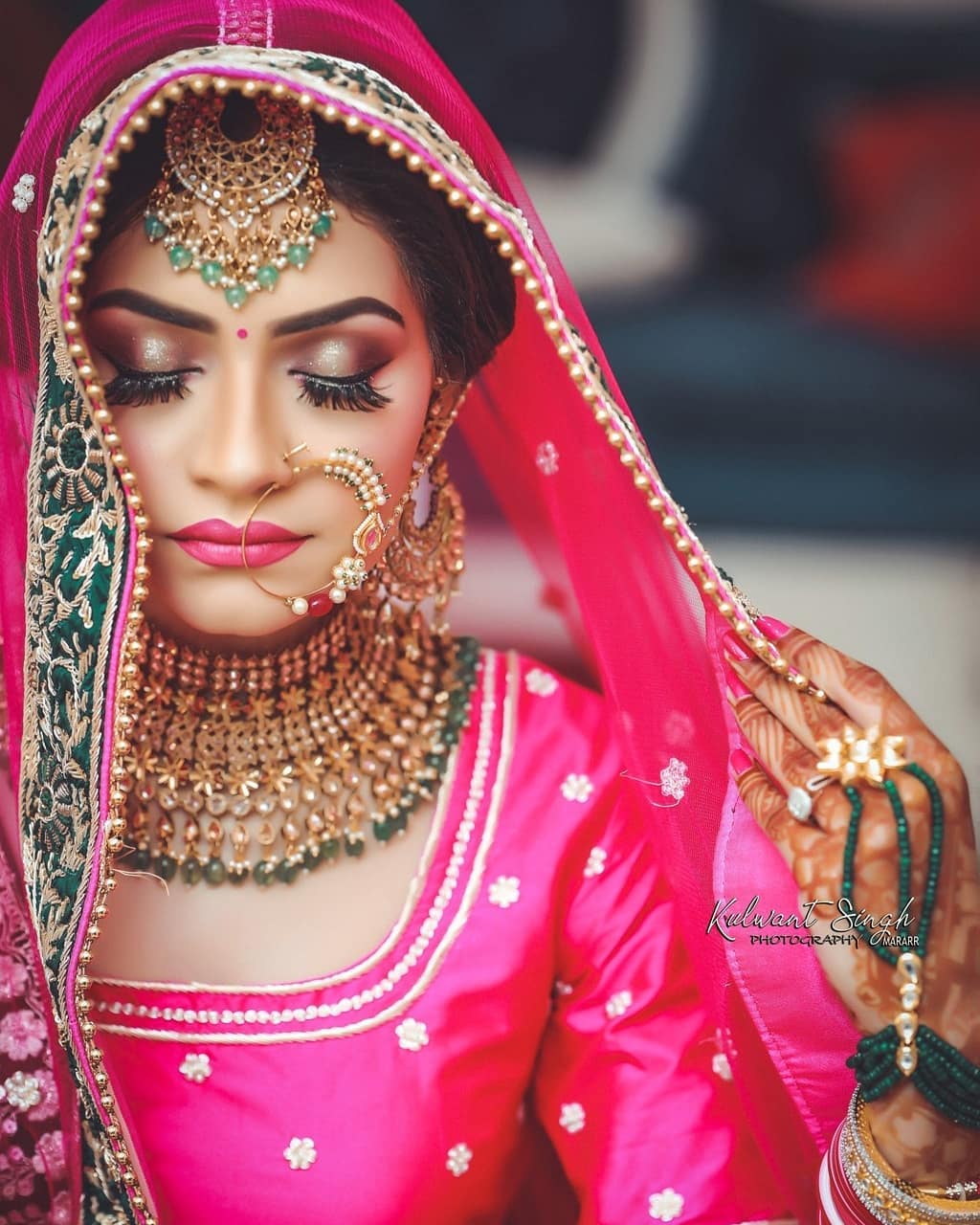 Indian Makeup and Jewelry Ideas Inspired from Real Brides