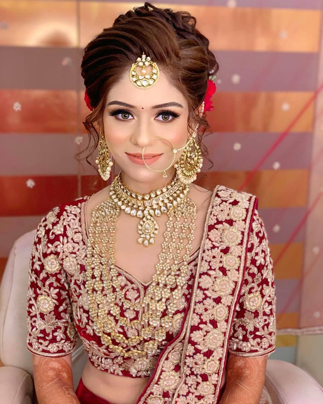 Peach magic: Best Bridal Makeup Inspirations to bring out Diva in You