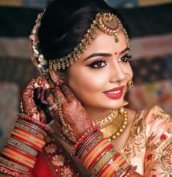 6 Latest Bridal Makeup Looks You've Got to Try This Wedding Season! |  Latest bridal lehenga, Indian bridal outfits, Indian bridal dress