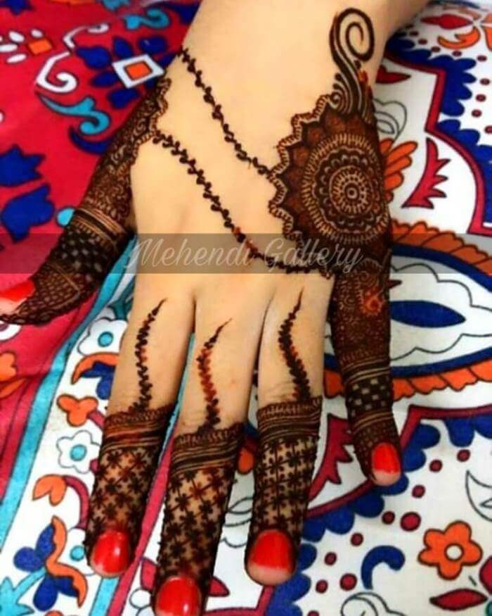 Unique Mehndi design for hands Stylish Pakistani Mehndi Designs for Hands