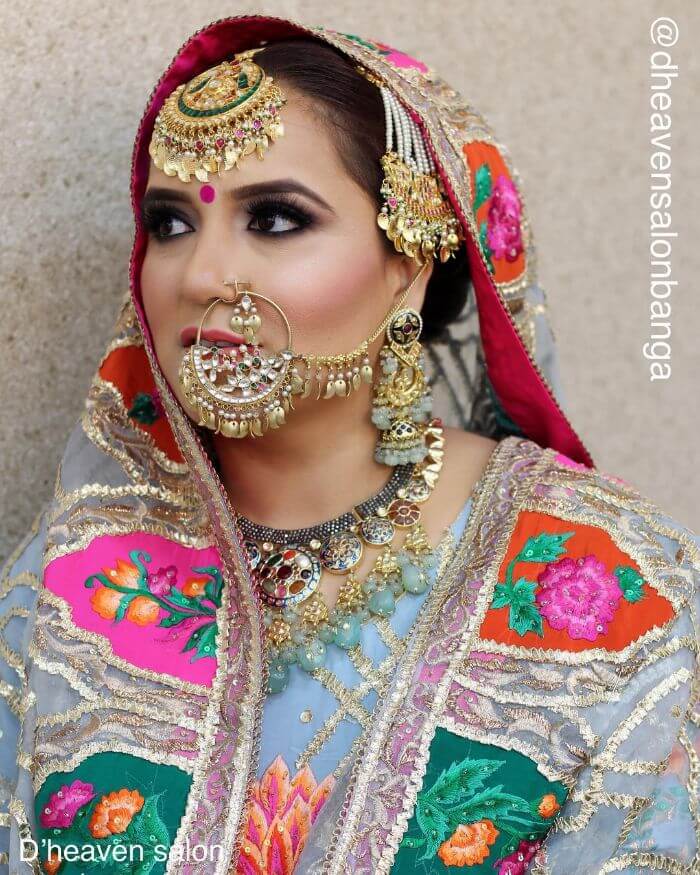 Traditional Indian bridal nath design Latest Bridal Nath Designs for Traditional Indian Wedding