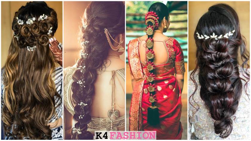 Trendy Hairstyles for Long Hair | Wedding Special - K4 Fashion