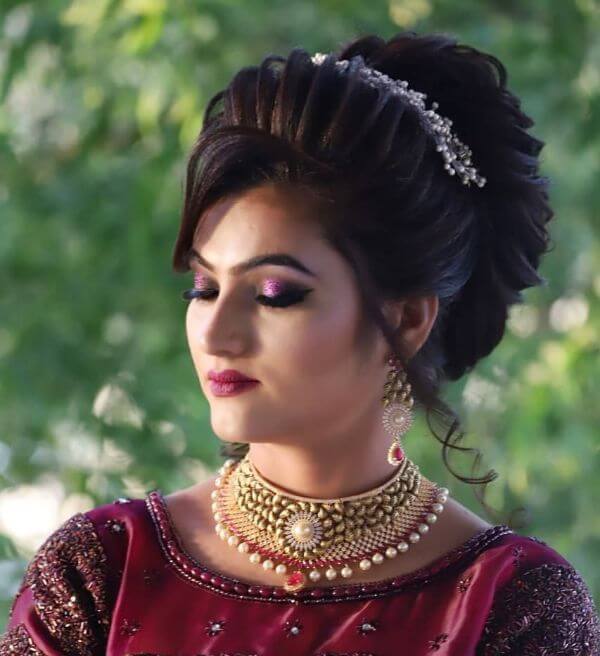 The purple magic Indian Wedding makeup look Indian Wedding Makeup Looks for Brides & Bridesmaids