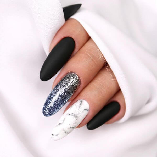 The Marble Touch Latest Nail Art Designs to Glam-up Your Nails 2020