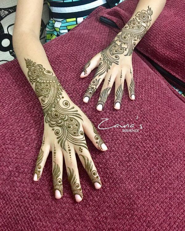 Beautiful and simple mehndi designs for hands Simple Mehndi Designs for Front & Back Hand