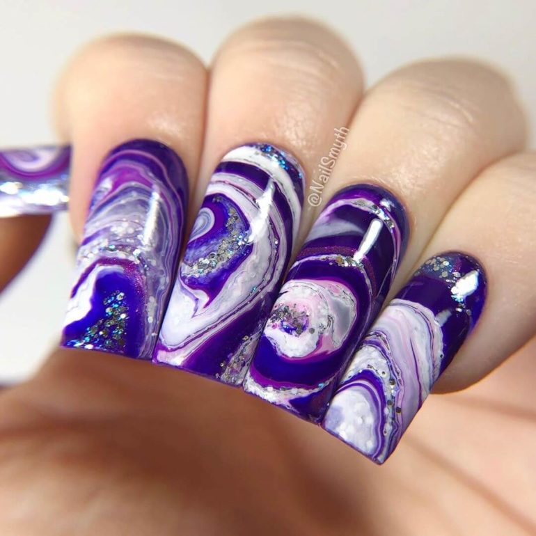 Marble Nail Art Designs & Ideas to Upgrade Your Manicure - K4 Fashion