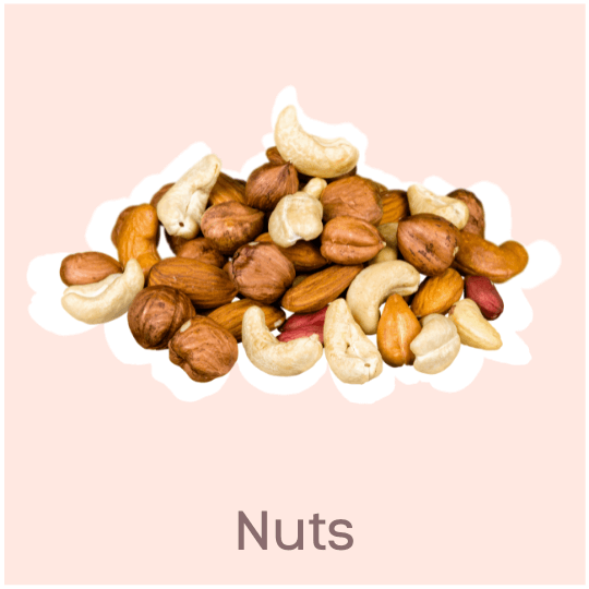 Nuts Best food for Skin & Hair