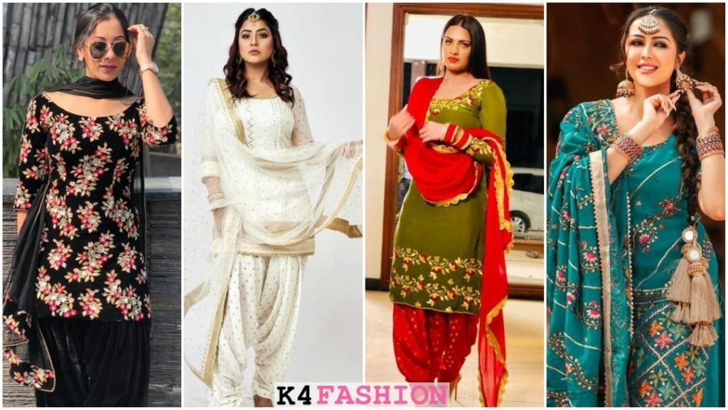 10 Latest Punjabi Patiala suits for Lohri Function