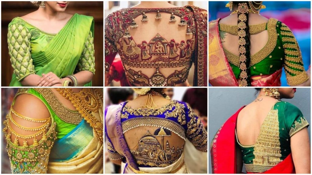 Saree Blouse designs for every South Indian bride