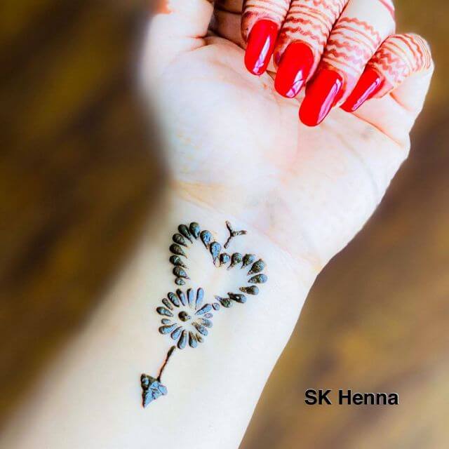 Henna Heart Tattoo Designs For Valentine S Day K4 Fashion,Pattern Tattoo Designs For Women