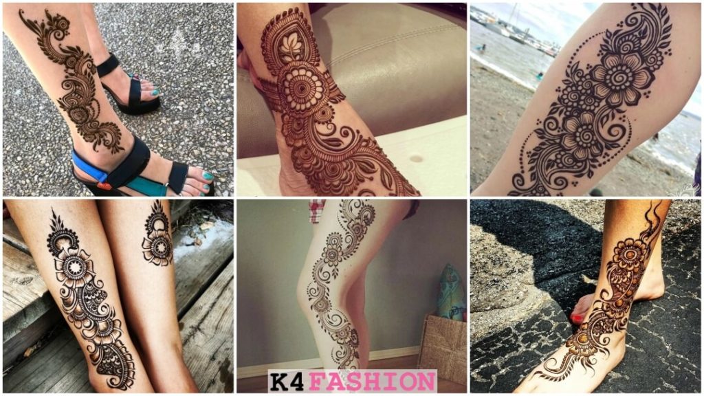 Trending Henna Tattoo Designs For Legs - K4 Fashion