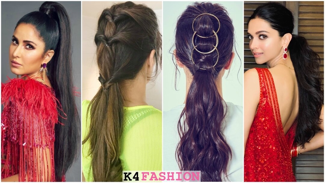 Aggregate more than 147 ponytail hairstyles for saree latest -  vietkidsiq.edu.vn