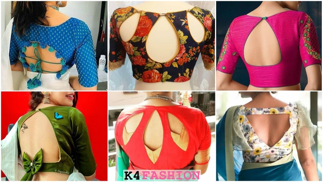 Latest Evergreen and Trendy Saree Blouse Back Designs