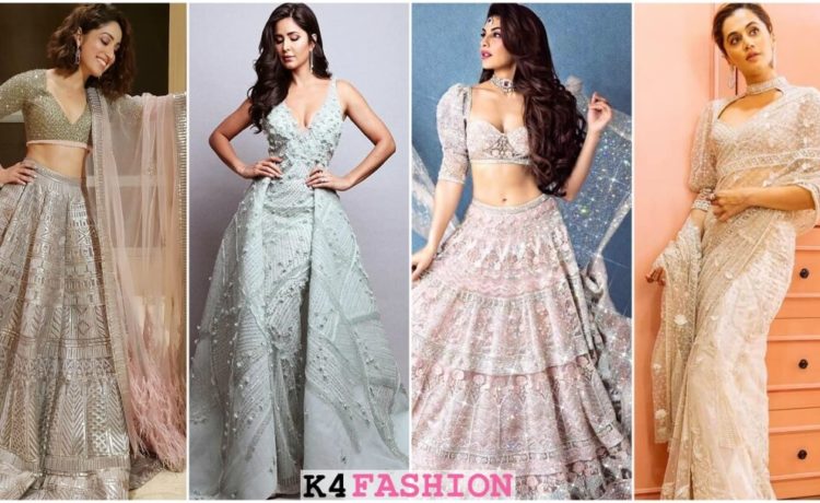 Famous Celebrities wearing Indian Designer Clothes