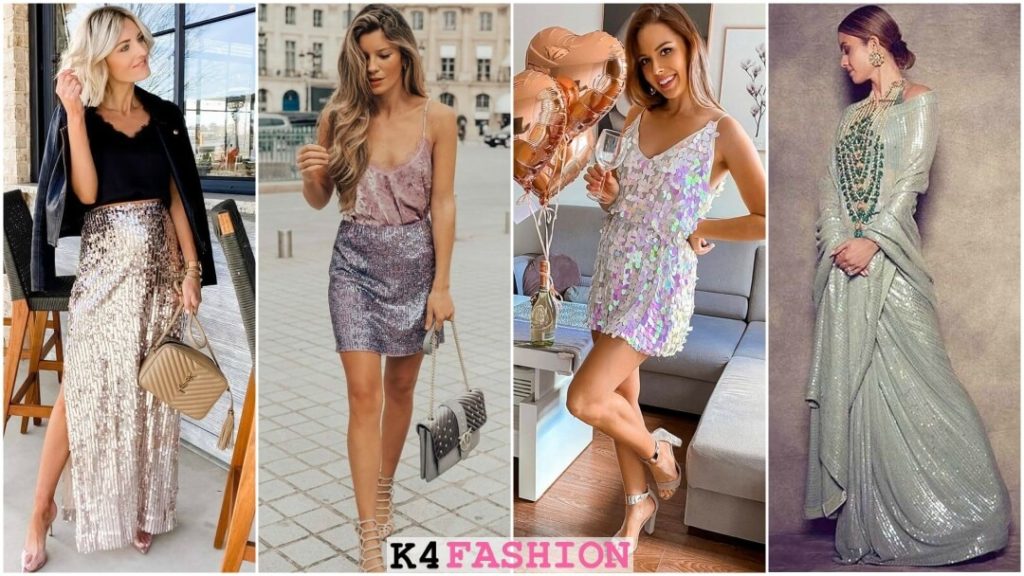 How to Wear Sequin Street Style - Outfit Ideas for holiday