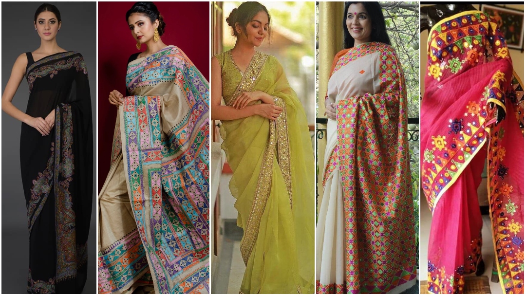 Must-Have Hand Embroidered Saree Collection