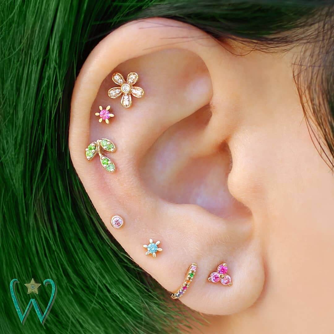 Cartilage Earrings trending earring design