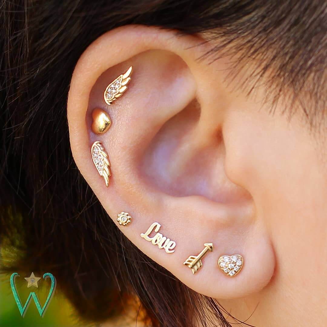 Cartilage Earrings trending earring design