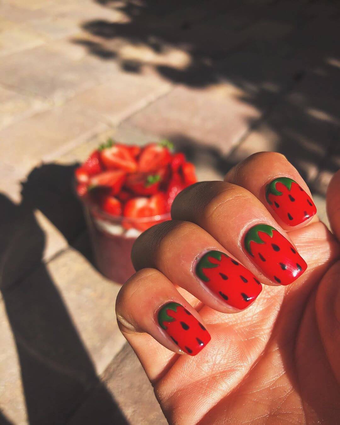 Perfect Watermelon On Nails