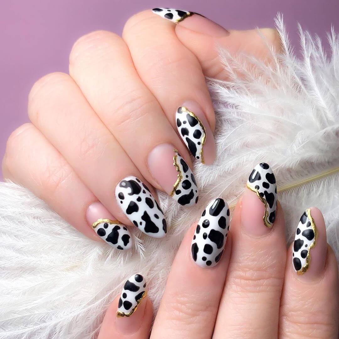 15 Black And White Nail Art Designs To Bookmark For Your Next Manicure  Appointment  Elle India