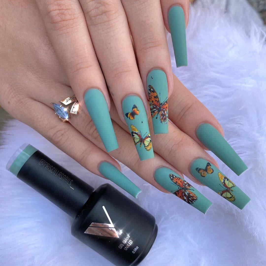 Trending Colors For The All Time Favorite Butterfly Nail Art