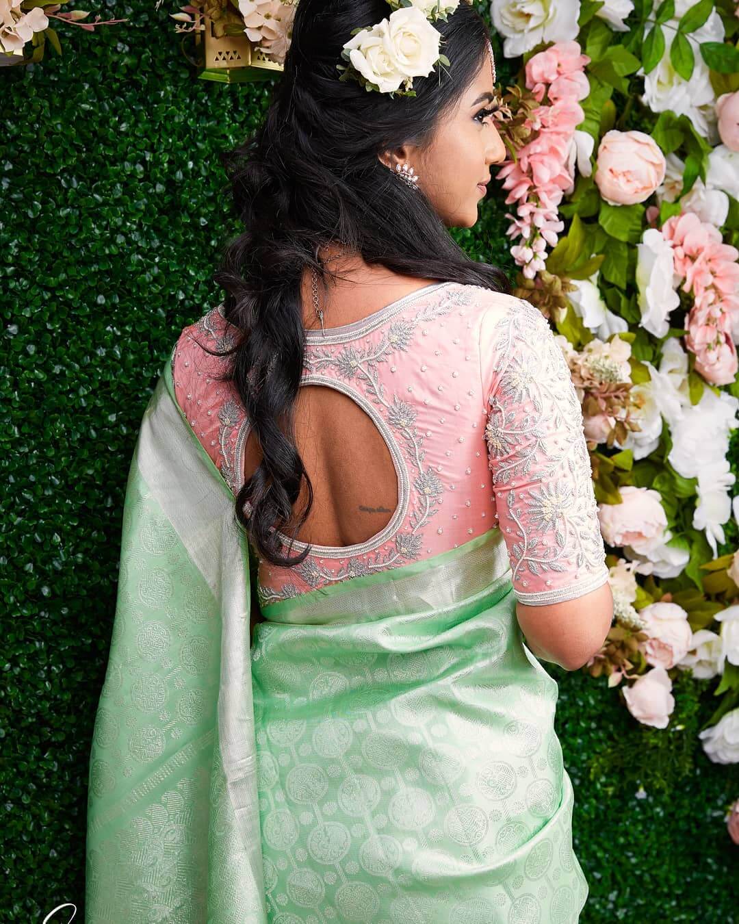Banarasi Silk Saree Blouse Back Design | ब्लाउज डिजाइन-nlmtdanang.com.vn