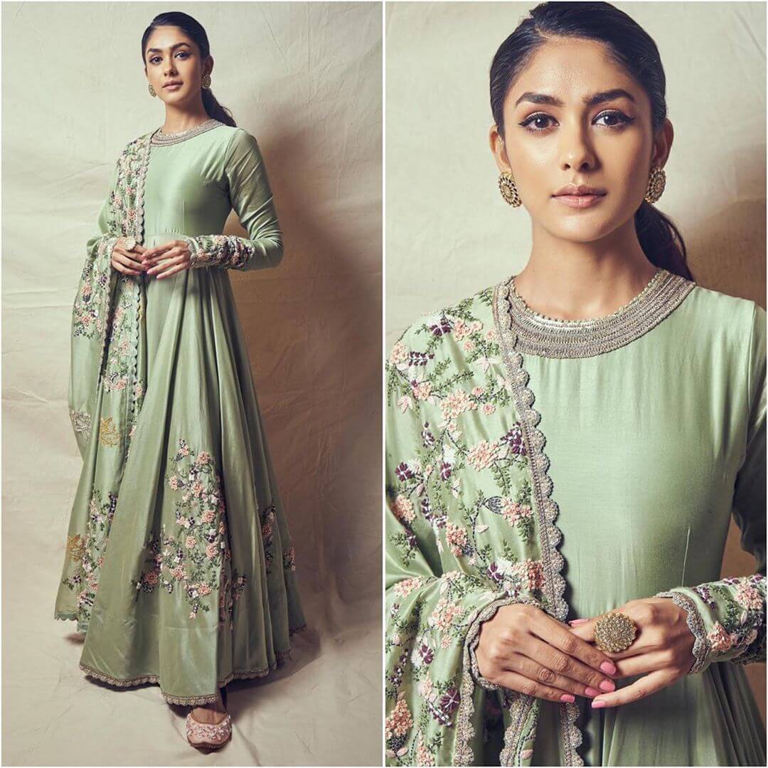 Modern anarkali suit