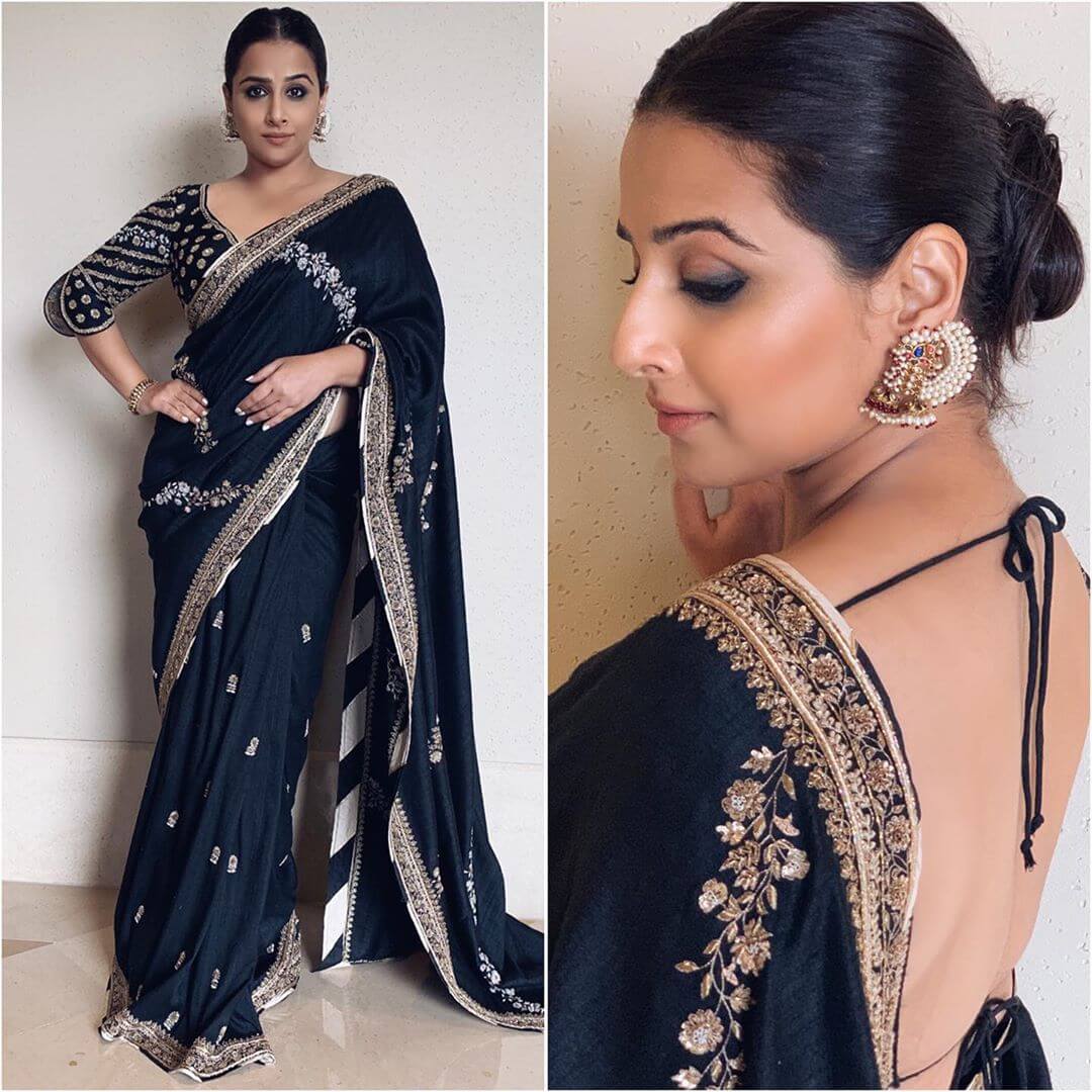 Chicken work saree Ethnic wear for Rakshabandhan