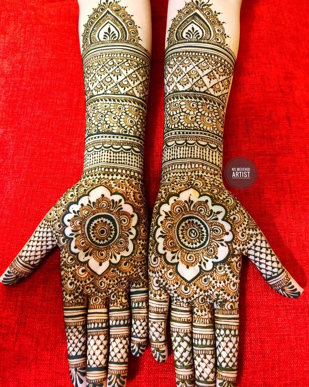 Mandala Mehndi Designs For Front Hand