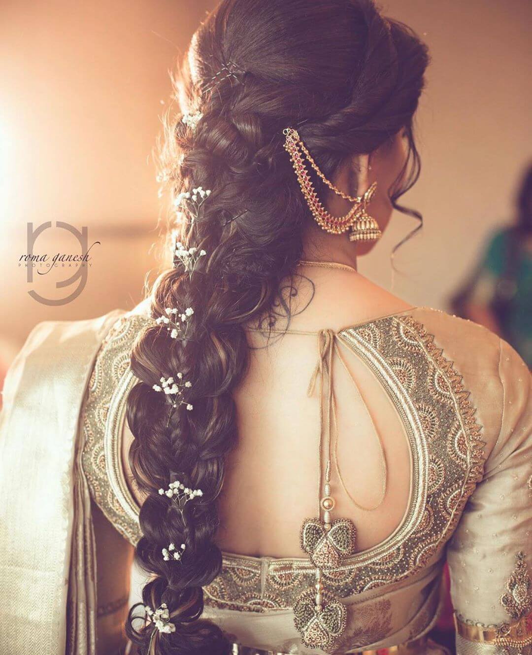  South Indian Real Bride Designer Blouse Designs