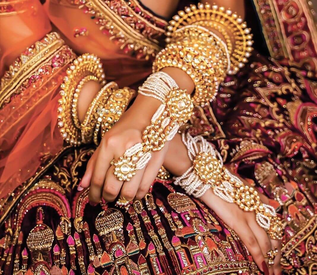 Indian Brides Haath Phool Designs - K4 Fashion