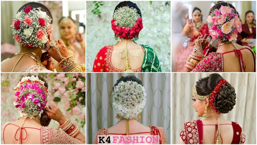 Gujrati Bridal Hairstyles To Rock In Your Wedding - K4 Fashion