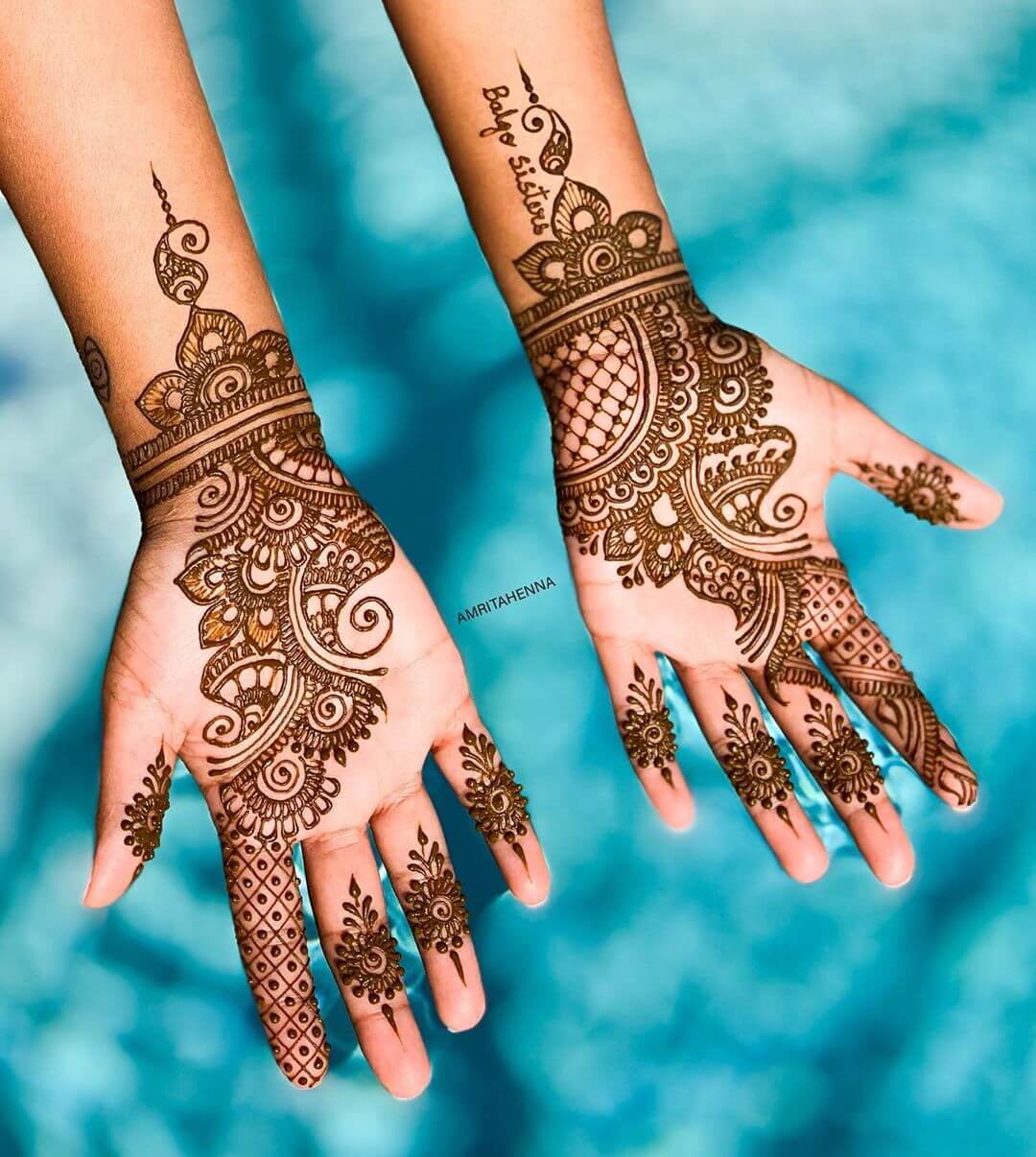 Kuber Stylish Arabic Henna Mehndi Design For Hands