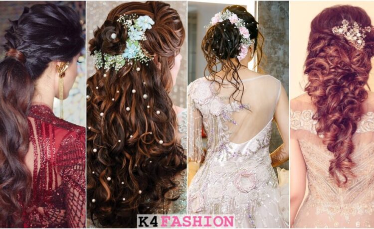 Hairstyles With Gown For Indian Wedding Ceremonies K4 Fashion Choose from the most beautiful bridal hairstyles! hairstyles with gown for indian wedding