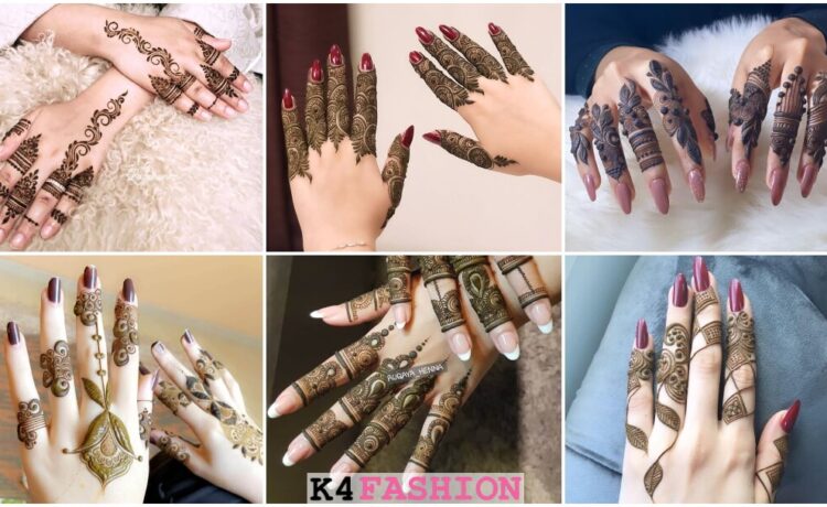 Khafif Henna Mehandi Designs For Fingers