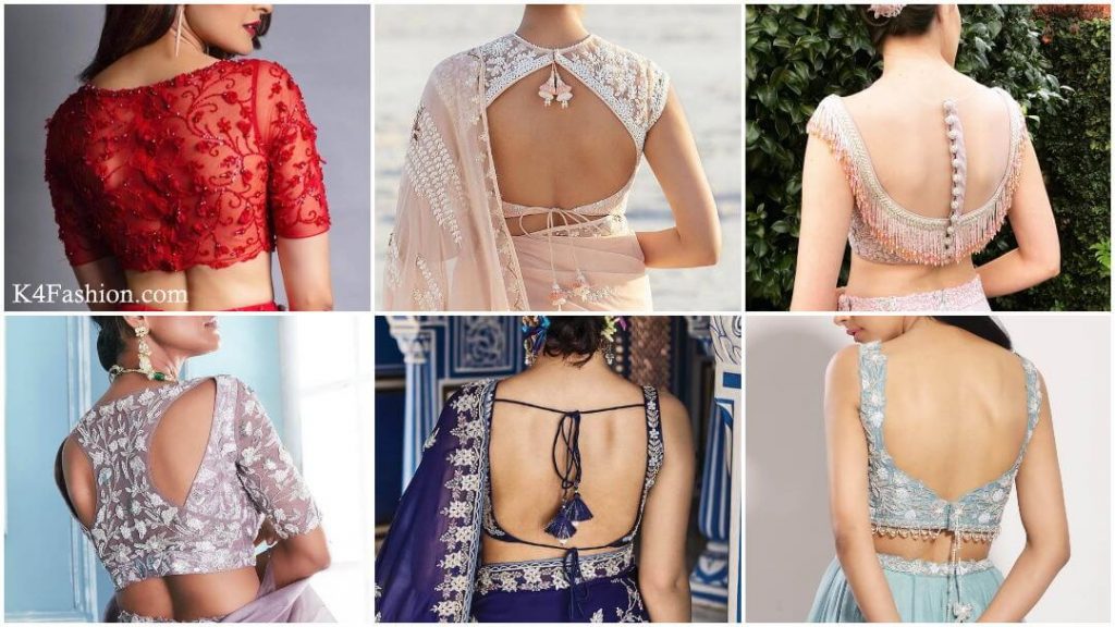 Saree Blouse Back Designs 2020 Inspire By Bollywood Celebs That You Have To  Give A Shot | VERBENA INDIA