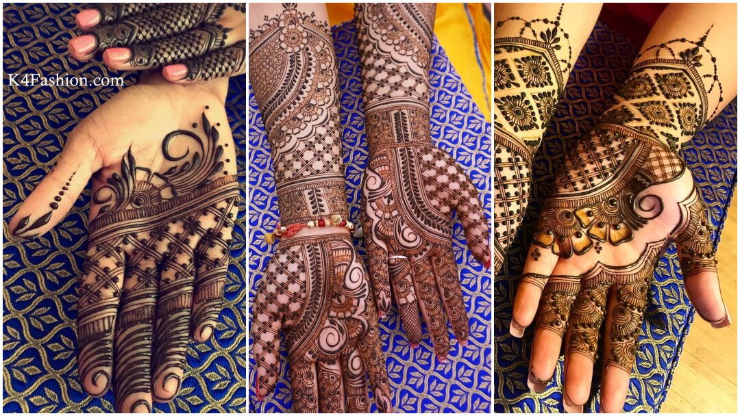 Most Loved Mehndi Designs For Front Side - K4 Fashion