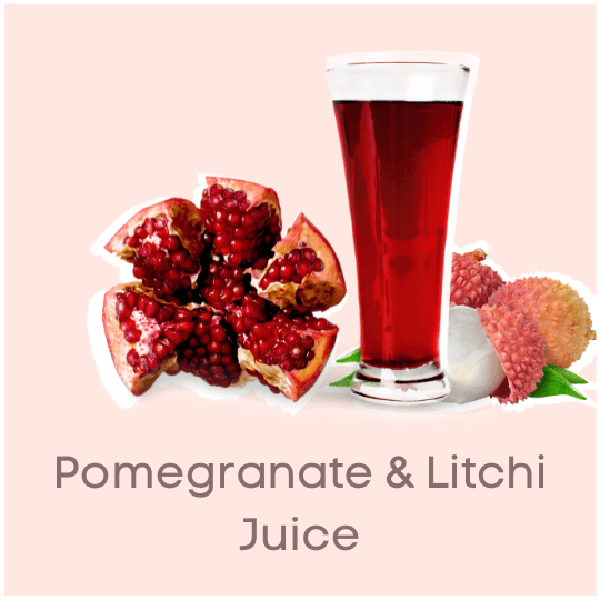 Pomegranate & Litchi Juice Fruit Juices for Weight Loss