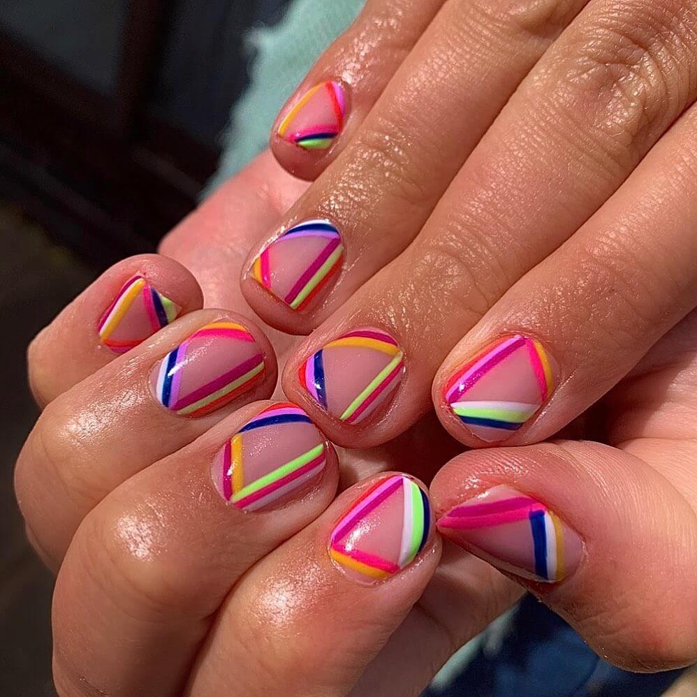 Rainbow Nail Art Designs 
