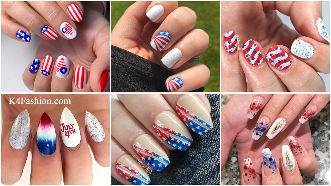 1. Patriotic Nail Art Designs for July 4th - wide 3