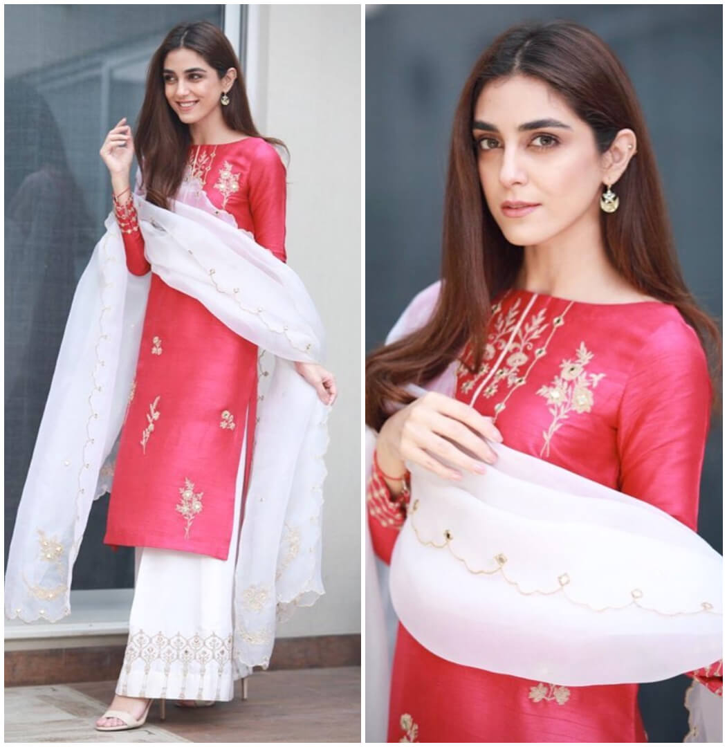 Maya ali in Salwar With Palazzo Pants