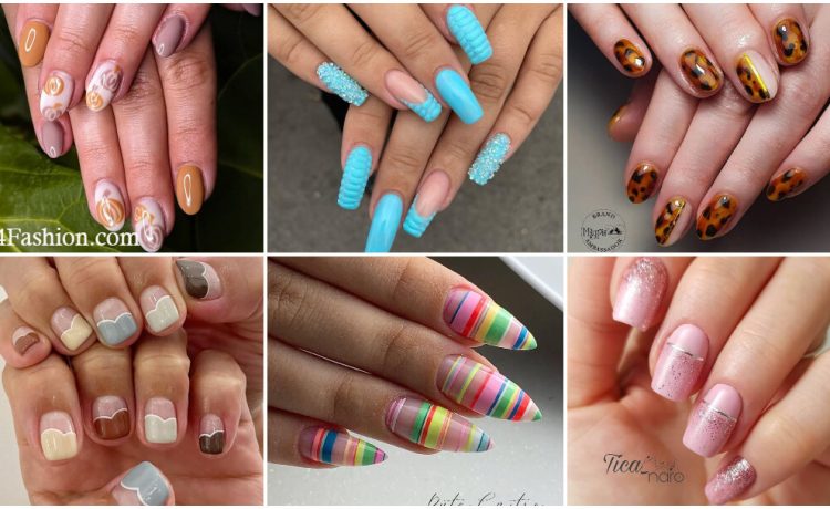 Gel Nail Art Designs for Simple & Stylish Look in Summer - K4 Fashion