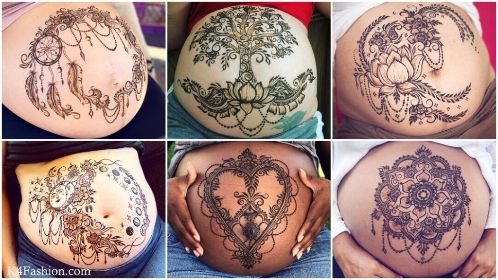 Tattooing Your Pregnant Belly With Henna (PHOTOS) | CafeMom.com