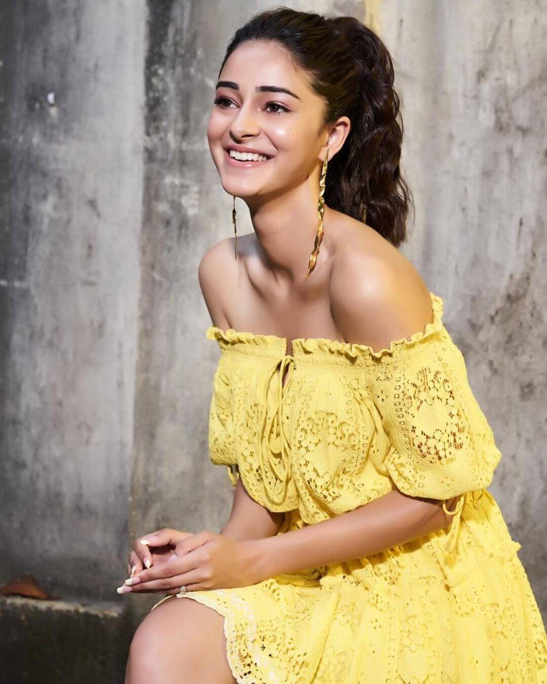 Ananya Panday Be your own sunshine Yellow Outfits for Summer