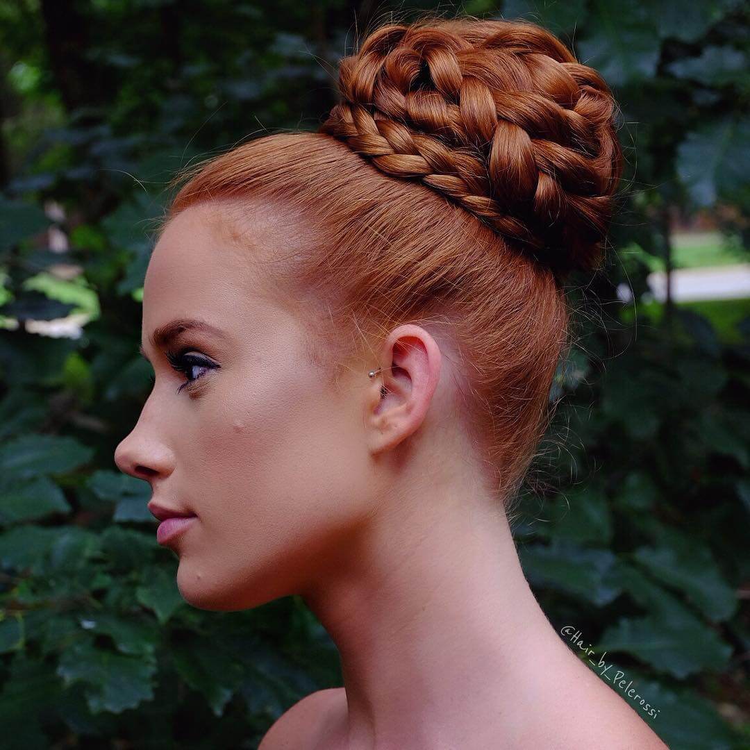 What's a bun without a braid!