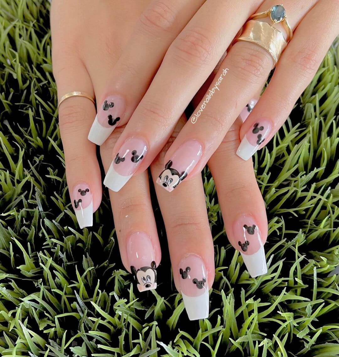 Disney Nail art Designs Mickey Mouse For The Lovlies