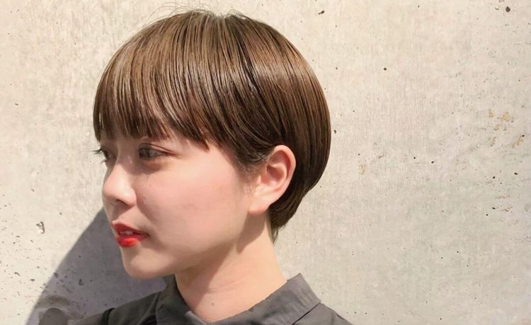 Pixie-cut with fringes hairstyle