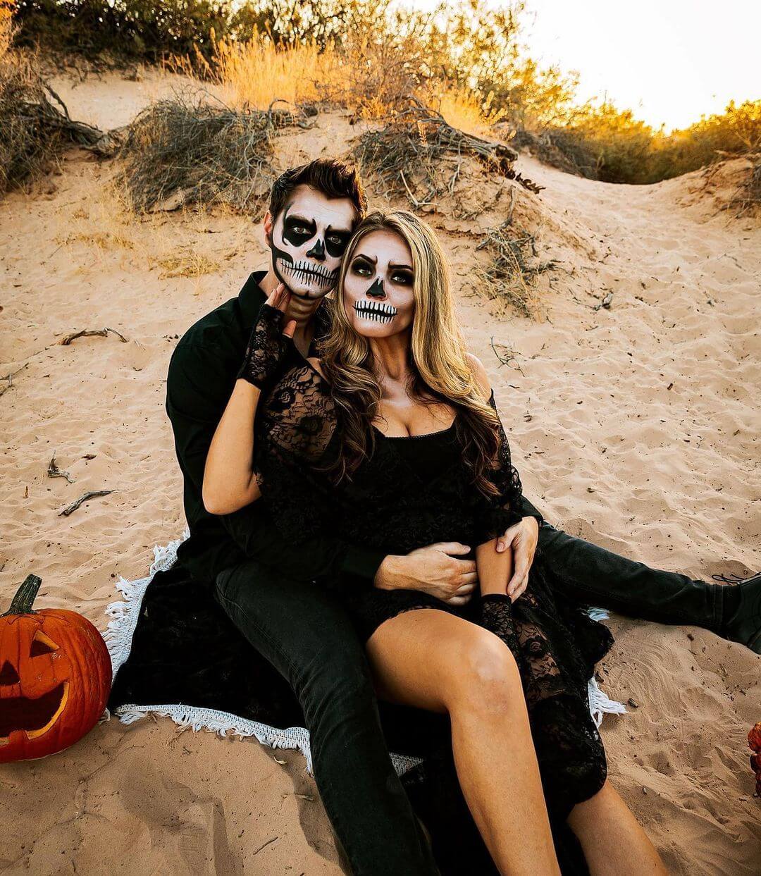 Skull Island Couple Halloween Costumes