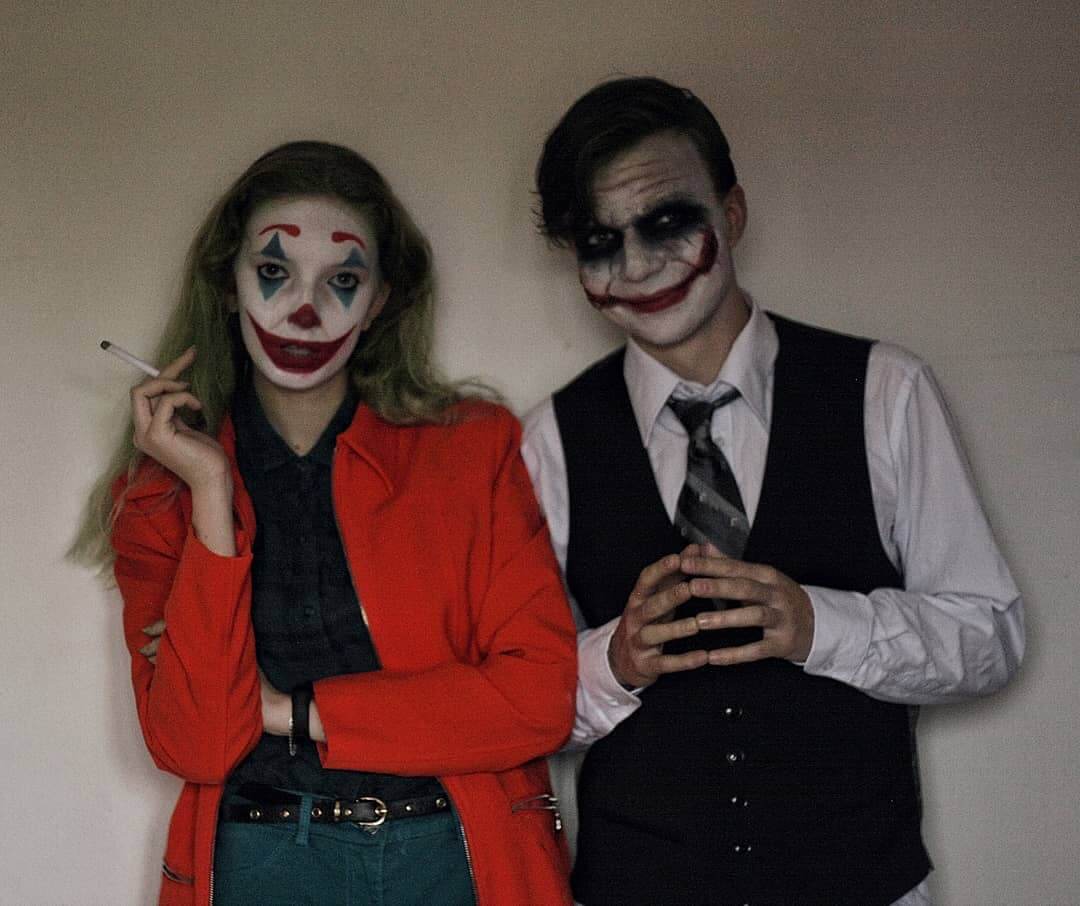 Halloween Costumes for Couple Wicked Clown Couple Halloween Costumes