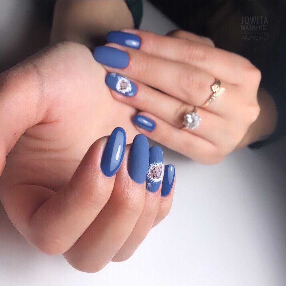 Jeans and Zipper Nail Art Matte For You